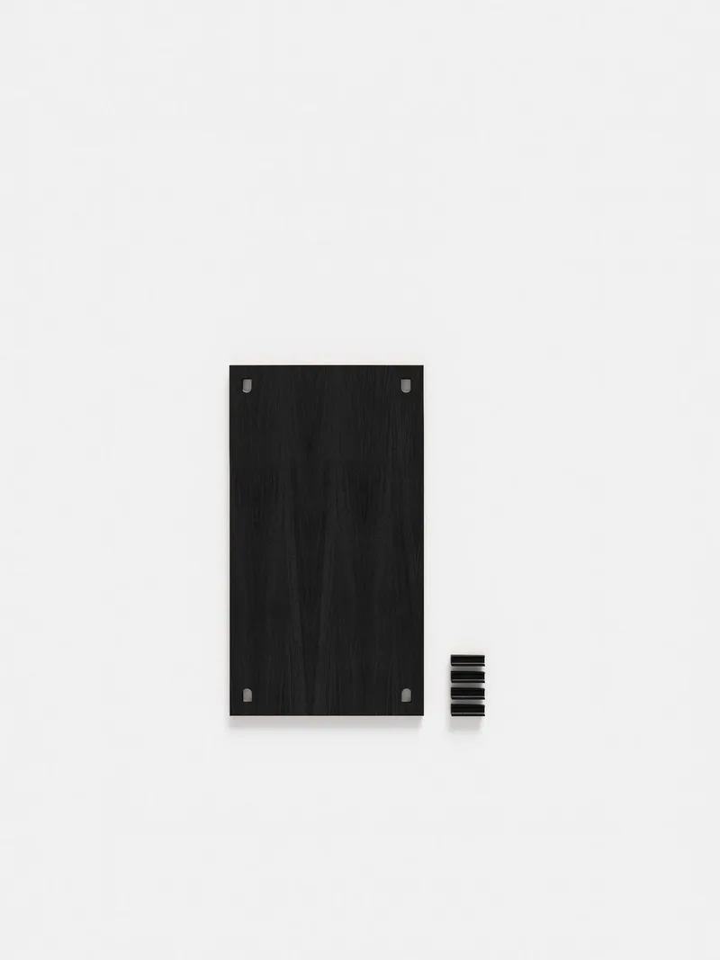 Part – Shelf 65 x 35 by MOEBE in Black – product photo