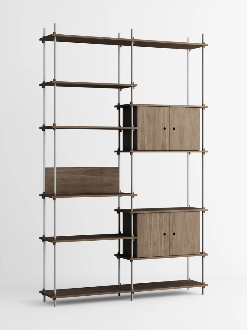 Shelving System – s.255.2.C by MOEBE in Black – product photo 3 of 4