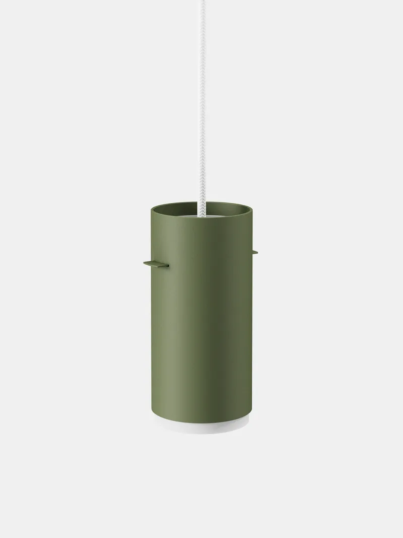 Tube Pendant by MOEBE in Brushed Aluminium, Large – product photo 1 of 6