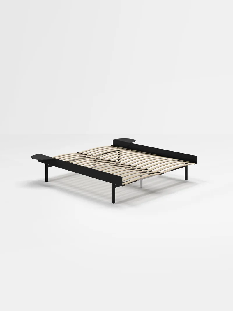 Bed 90 – 180 cm (High) von MOEBE in Black, 2, 160 – Produktfoto 12 von 12