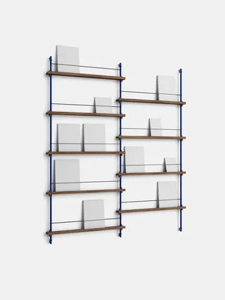 Magazine Shelving – MS.180.2 von MOEBE in Black – Produktfoto 9 von 10