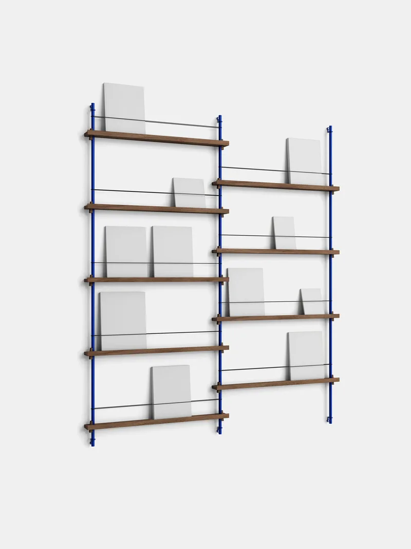 Magazine Shelving – MS.180.2 von MOEBE in Black – Produktfoto 9 von 10