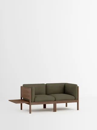 2 Seater Sofa with Sides + 1 Side Table de MOEBE en Re-Wool 2, Re-Wool 2 – 977, Smoked Oak – photo du produit 35 sur 35