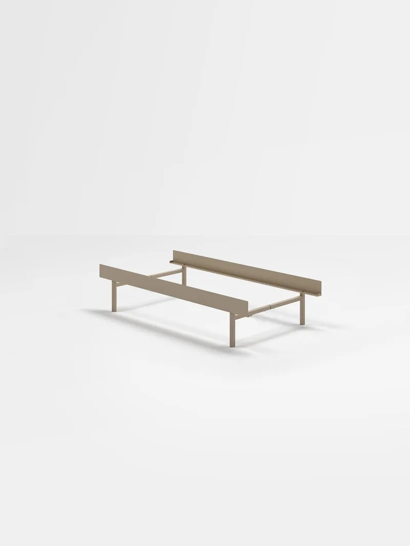 Bed 90 cm by MOEBE in Sand, High – None, I'll get my own – product photo 25 of 25