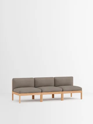 3 Seater Sofa van MOEBE in Autumn, Autumn 101, Oak – productfoto 7 van 34