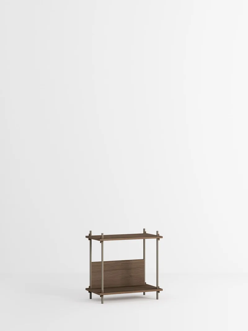 Shelving System – s.65.1.C by MOEBE in Smoked-Oak/Warm-Grey – product photo 4 of 4