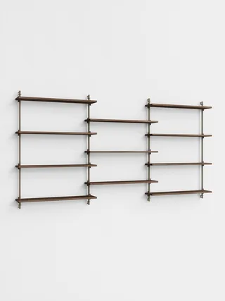 Wall Shelving – ws.115.3 van MOEBE in Smoked-Oak/Warm-Grey – productfoto 4 van 4