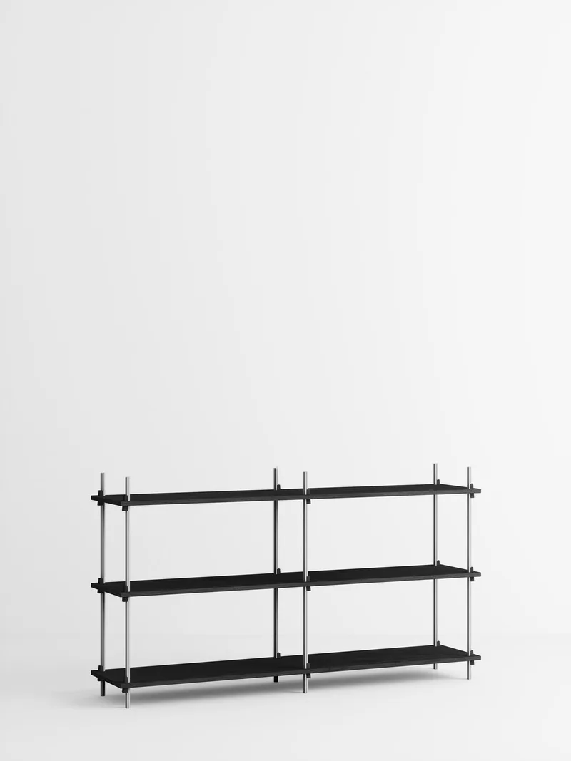 Shelving System – s.85.2.B van MOEBE in Black – productfoto 2 van 4