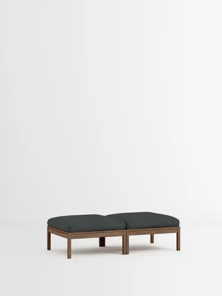 2 Seater Daybed by MOEBE in Re-Wool 2, Re-Wool 2 – 987, Smoked Oak – product photo 35 of 35