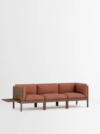 3 Seater Sofa with Sides + 1 Side Table by MOEBE in Autumn, Autumn 551, Smoked Oak – product photo 35 of 35