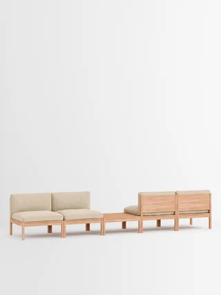 Mixed Combination B van MOEBE in Moss, Moss 0019, Oak – productfoto 35 van 35