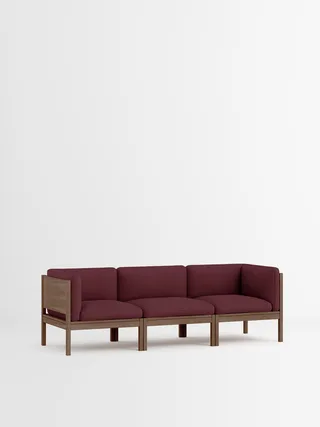 3 Seater Sofa with Sides de MOEBE en Autumn, Autumn 681, Smoked Oak – photo du produit 35 sur 35