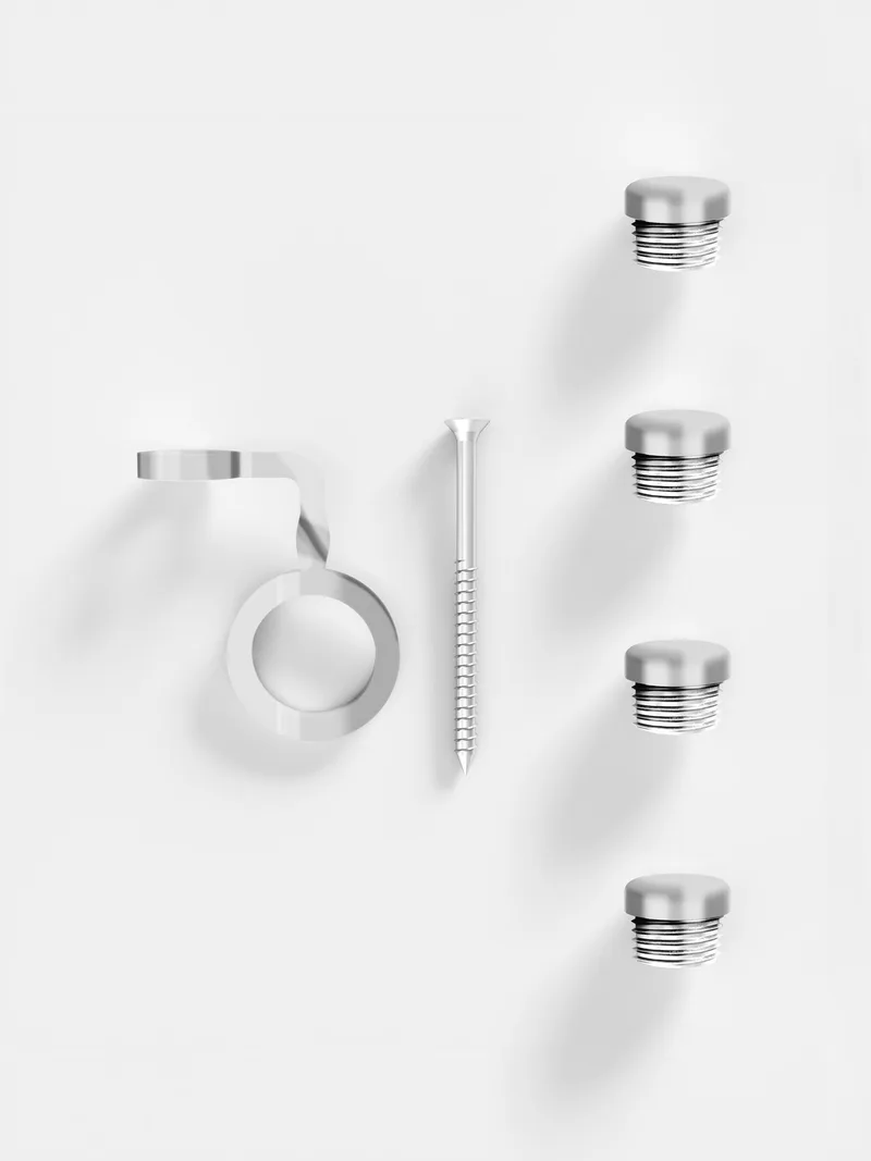 Part – End Caps and Safety Clip Set von MOEBE in Deep-Blue – Produktfoto 1 von 2