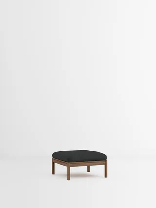 Ottoman van MOEBE in Field 2, Field 2 – 793, Smoked Oak – productfoto 35 van 35