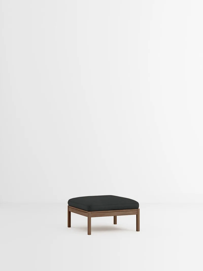Ottoman van MOEBE in Field 2, Field 2 – 793, Smoked Oak – productfoto 35 van 35