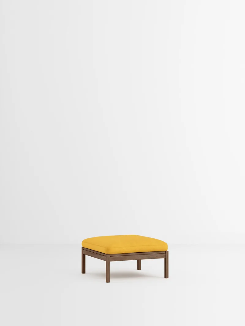 Ottoman van MOEBE in Field 2, Field 2 – 463, Smoked Oak – productfoto 35 van 35