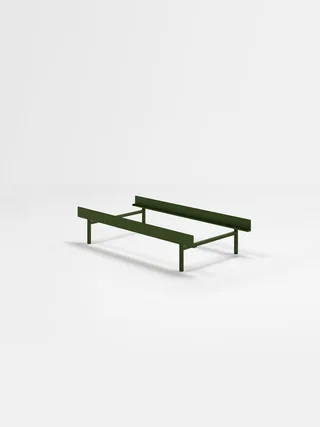Bed 90 cm de MOEBE en Pine Green, High – None, I'll get my own – photo du produit 25 sur 25