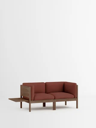 2 Seater Sofa with Sides + 1 Side Table de MOEBE en Re-Wool 2, Re-Wool 2 – 687, Smoked Oak – photo du produit 35 sur 35