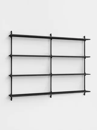 Wall Shelving – ws.115.2.B by MOEBE in Black – product photo 9 of 12