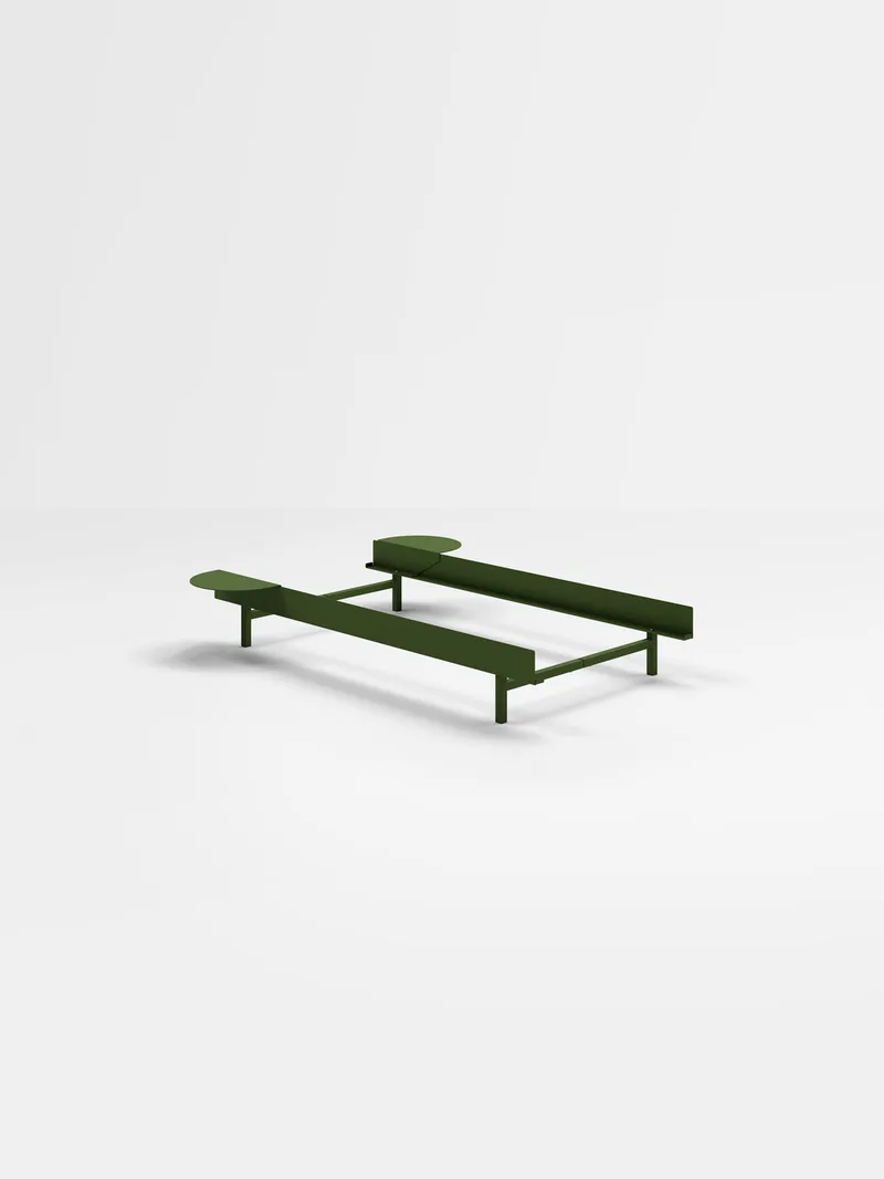 Bed 90 cm de MOEBE en Pine Green, Low – 2, I'll get my own – photo du produit 25 sur 25