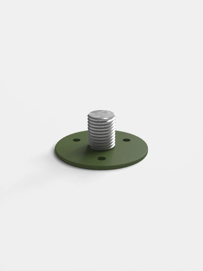 Part – Floor Fixing von MOEBE in Pine-Green – Produktfoto 2 von 2