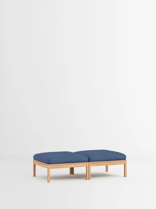 2 Seater Daybed van MOEBE in Autumn, Autumn 101, Oak – productfoto 30 van 34