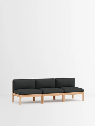 3 Seater Sofa van MOEBE in Autumn, Autumn 101, Oak – productfoto 13 van 34