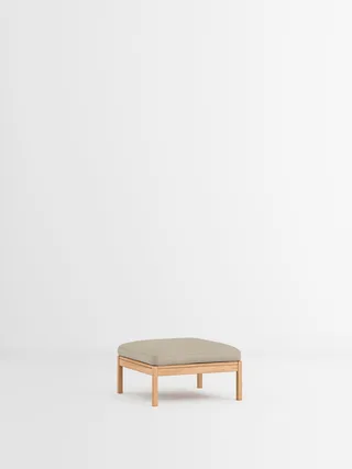 Ottoman van MOEBE in Autumn, Autumn 101, Oak – productfoto 24 van 34