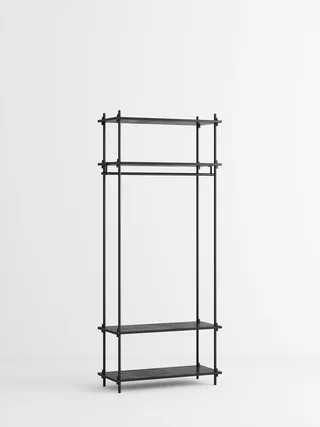 Shelving System – s.200.1.F by MOEBE in Black – product photo 4 of 4