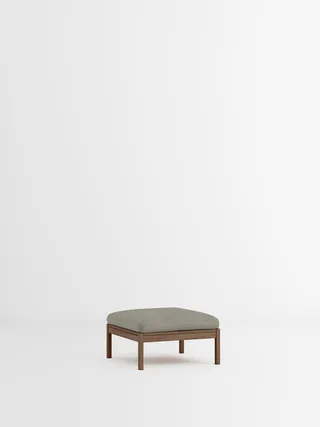 Ottoman van MOEBE in Re-Wool 2, Re-Wool 2 – 128, Smoked Oak – productfoto 35 van 35