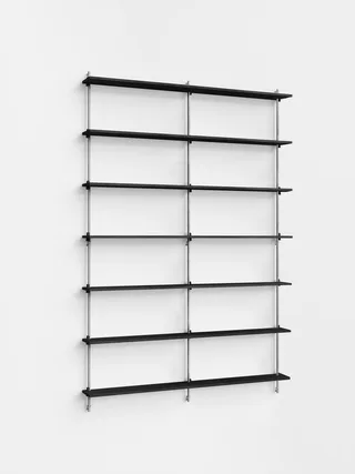 Wall Shelving – ws.230.2.B by MOEBE in Black – product photo 12 of 13