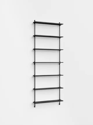 Wall Shelving – ws.230.1 by MOEBE in Black – product photo 4 of 4