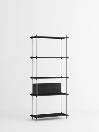 Shelving System – s.200.1.A van MOEBE in Black – productfoto 2 van 4
