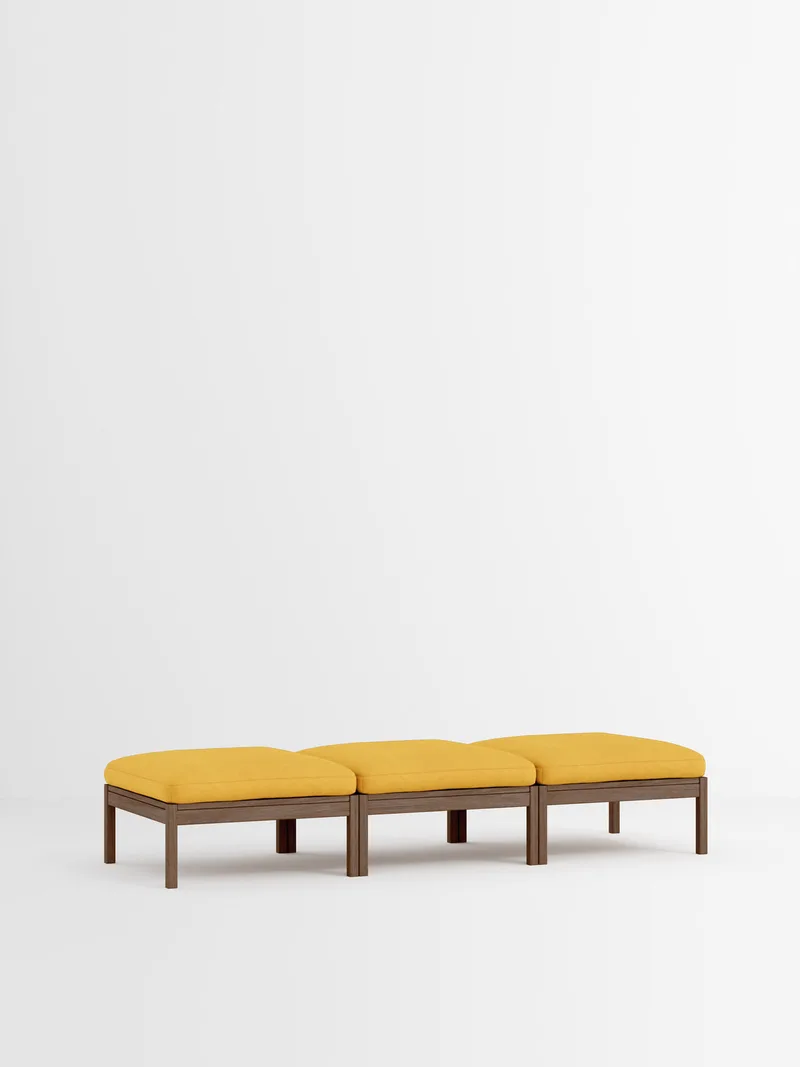 3 Seater Daybed van MOEBE in Field 2, Field 2 – 463, Smoked Oak – productfoto 35 van 35