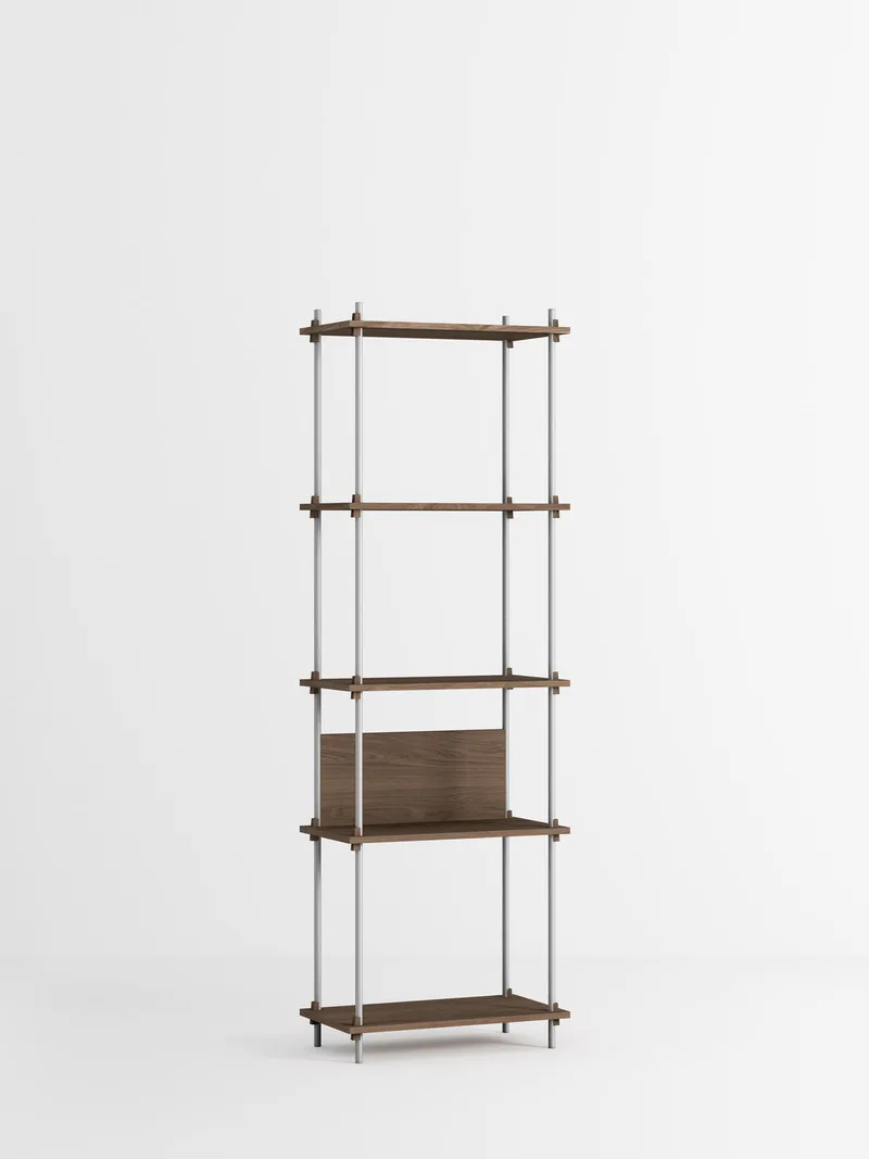 Shelving System – s.200.1.I by MOEBE in Black – product photo 3 of 4