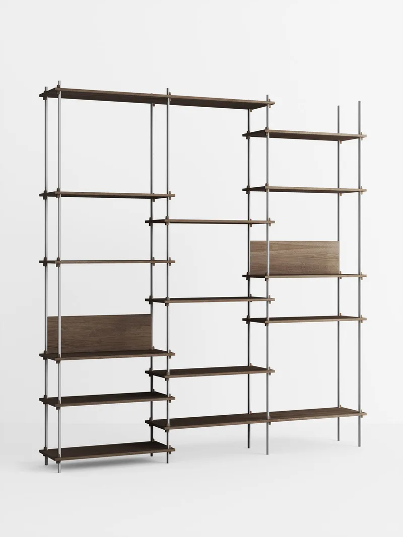 Shelving System – s.255.3.A von MOEBE in Black – Produktfoto 3 von 4