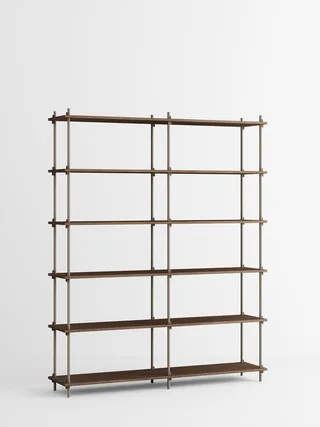 Shelving System – s.200.2.B by MOEBE in Smoked-Oak/Warm-Grey – product photo 4 of 4