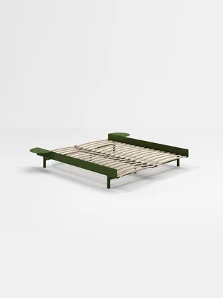 Bed 90 – 180 cm (Low) by MOEBE in Pine Green, 2, 160 – product photo 15 of 15