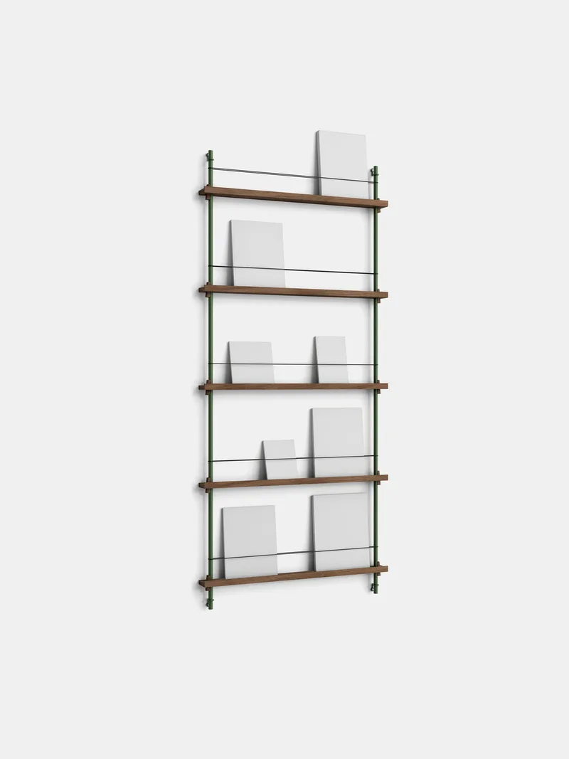 Magazine Shelving – MS.180.1 van MOEBE in Black – productfoto 5 van 10