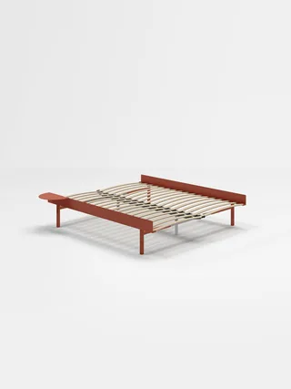 Bed 90 – 180 cm (High) von MOEBE in Terracotta, 1, 150 – Produktfoto 12 von 12