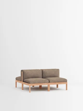 Mixed Combination A van MOEBE in Moss, Moss 0013, Oak – productfoto 34 van 34