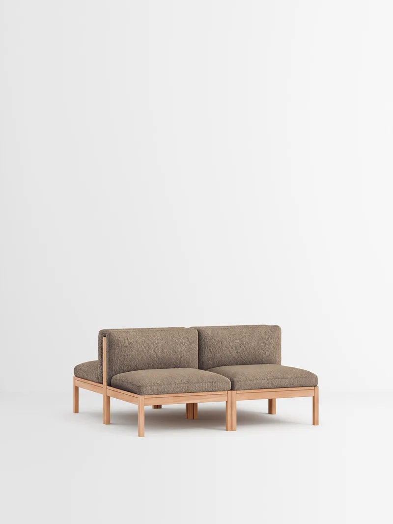 Mixed Combination A van MOEBE in Moss, Moss 0013, Oak – productfoto 34 van 34