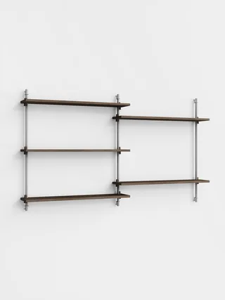 Wall Shelving – ws.85.2 by MOEBE in Black – product photo 1 of 4