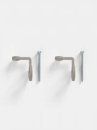 Part - Wall Bracket (2 set) van MOEBE in Warm-Grey – productfoto 2 van 2