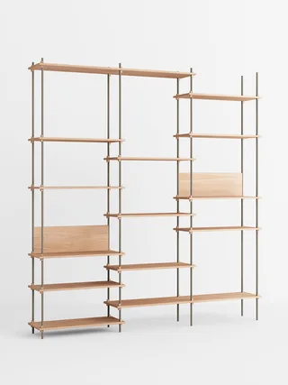 Shelving System – s.255.3.A von MOEBE in Oak/Warm-Grey – Produktfoto 4 von 4