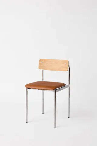 Offset Chair van MOEBE in Black, Black, Black – productfoto 3 van 11