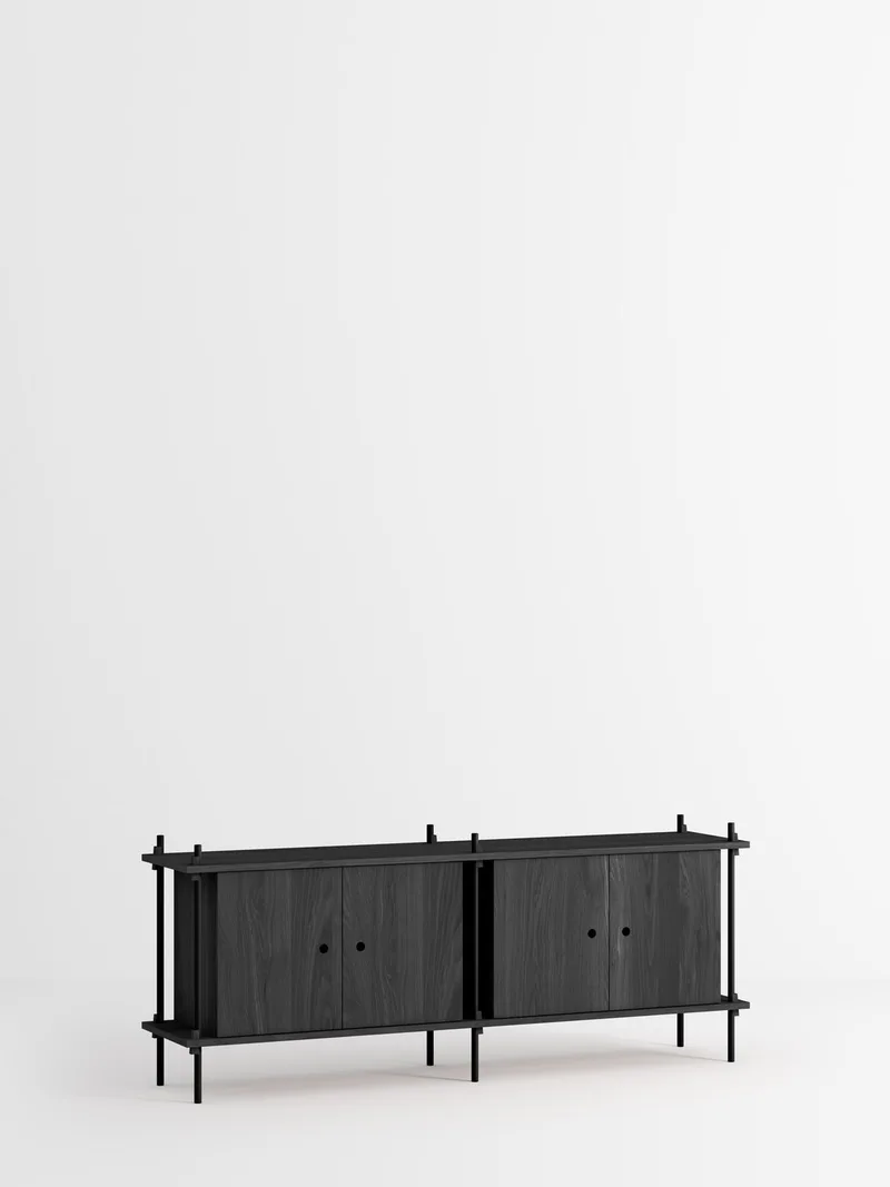 Shelving System – s.65.2.D by MOEBE in Black – product photo 4 of 4