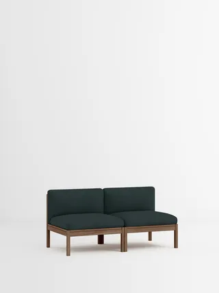 2 Seater Sofa von MOEBE in Autumn, Autumn 971, Smoked Oak – Produktfoto 35 von 35