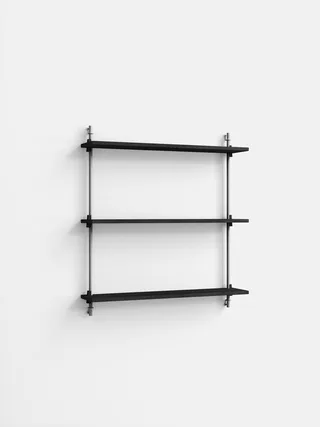 Wall Shelving – ws.85.1 by MOEBE in Black – product photo 2 of 4