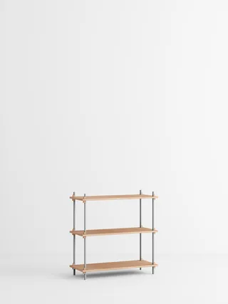 Shelving System – s.85.1.A van MOEBE in Black – productfoto 1 van 4